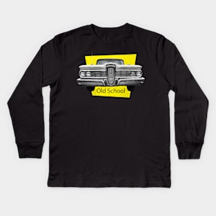 Old school Kids Long Sleeve T-Shirt